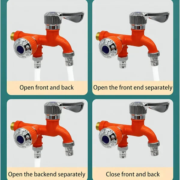 1+1 FREE | AquaDirekt – Makes Your Kitchen Faucet Twice as Useful!
