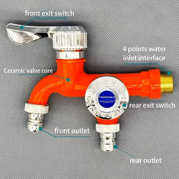1+1 FREE | AquaDirekt – Makes Your Kitchen Faucet Twice as Useful!