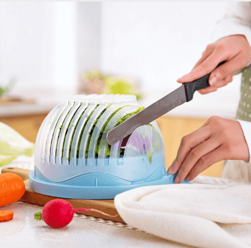 QuickSlice – Your Salad Ready in 60 Seconds!