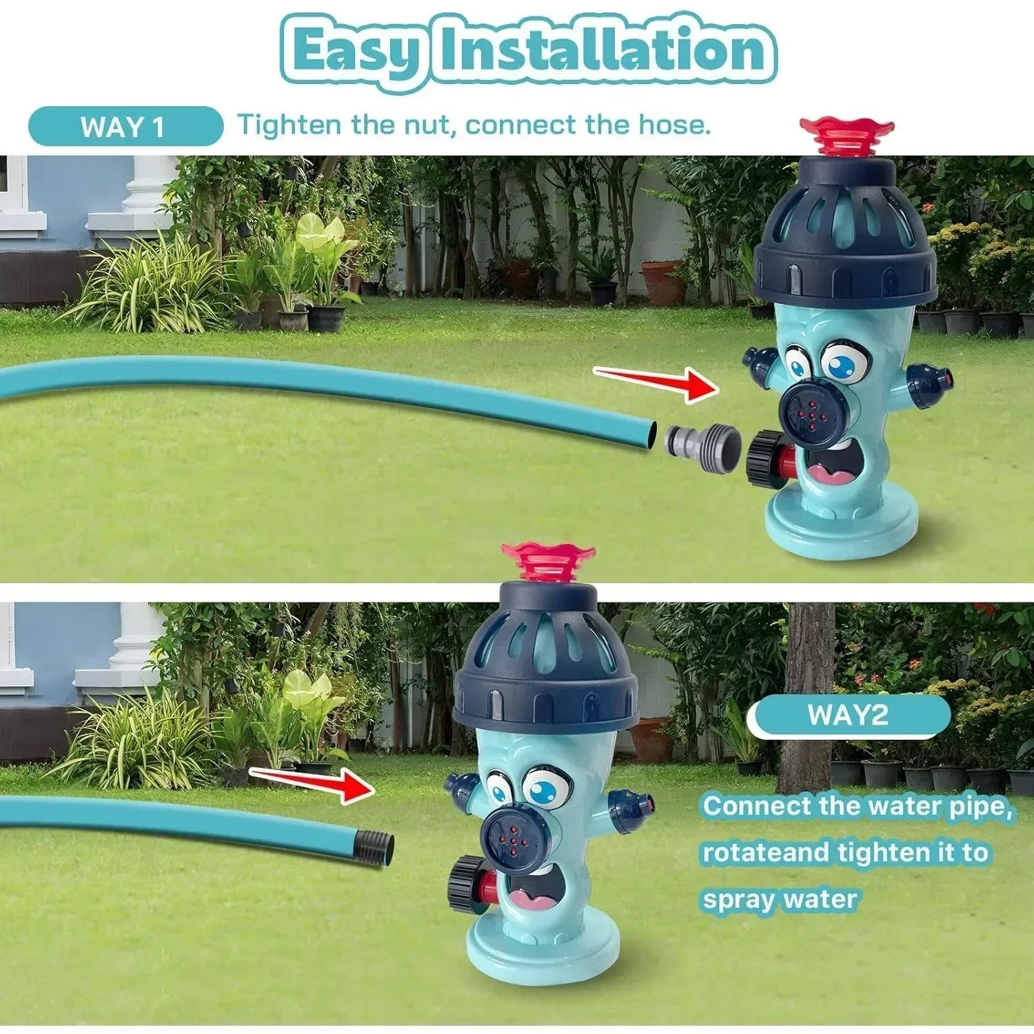 SplashSlugger – Baseball meets water fun in the garden