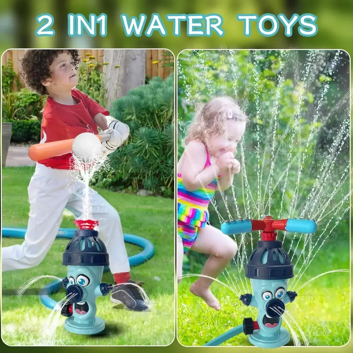 SplashSlugger – Baseball meets water fun in the garden