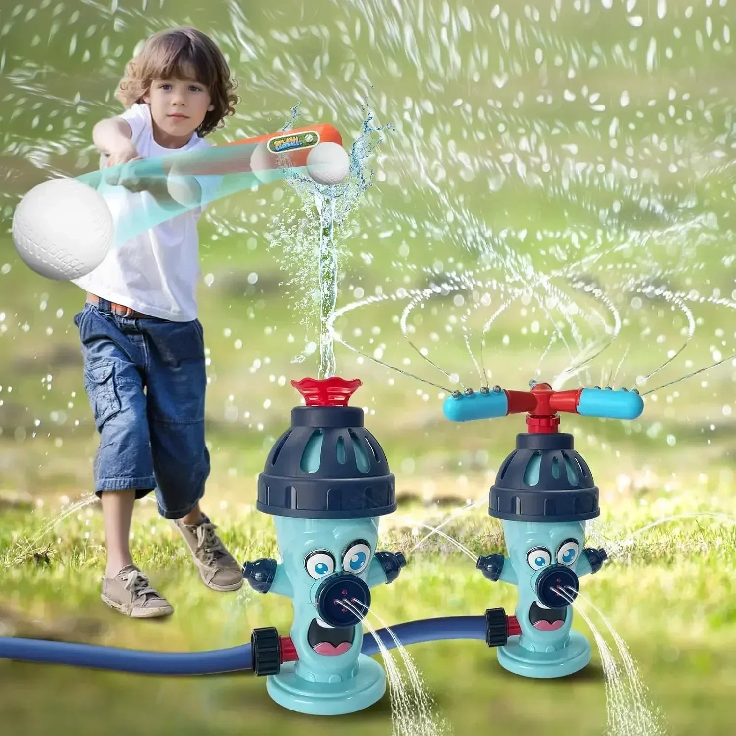 SplashSlugger – Baseball meets water fun in the garden