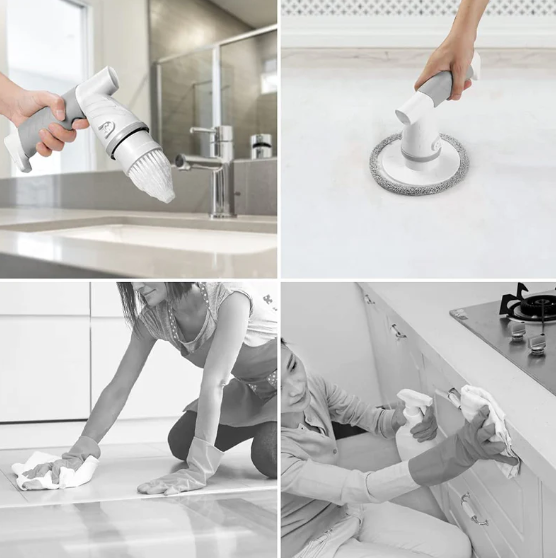 PowerScrub Pro – The Turbo for Your Home Cleaning!