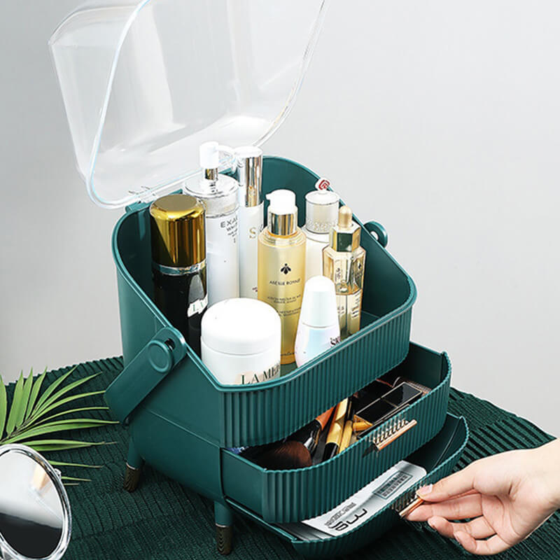 CosmiCarry – Order Meets Style for Your Beauty Essentials!