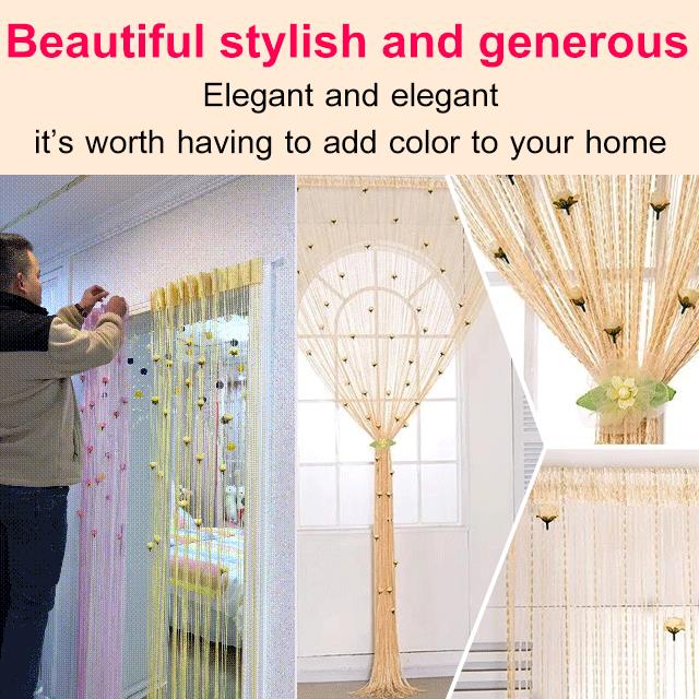 LumiFaden – Airy Privacy Curtain with Style