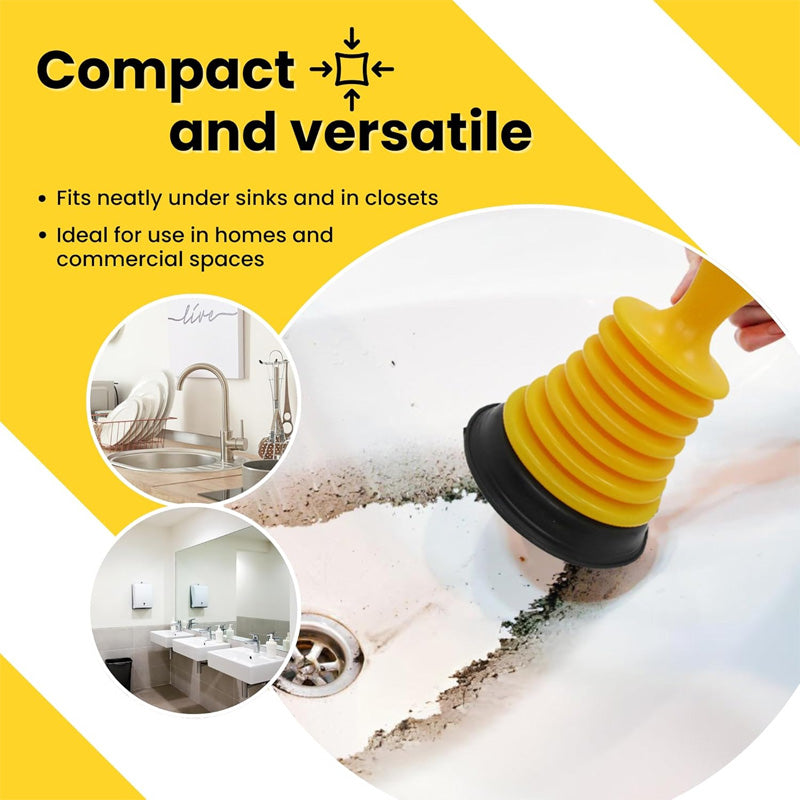 SinkForce – Compact Power to Unclog Any Drain Fast!