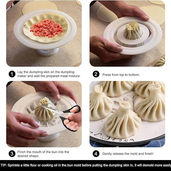 BunCraft – Perfectly Shaped Buns and Dumplings in Seconds!