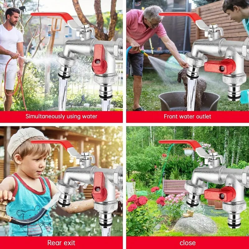 DualFlow Connect – Dual Outlets, Double Water Benefit