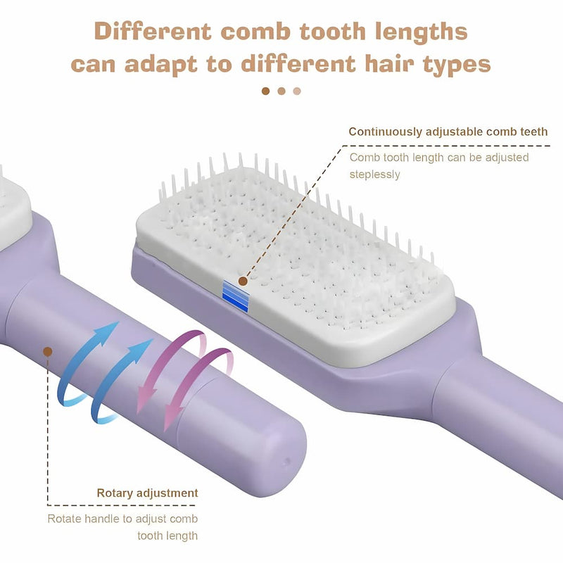 HushBrush – Twist, detangle & stay clean!