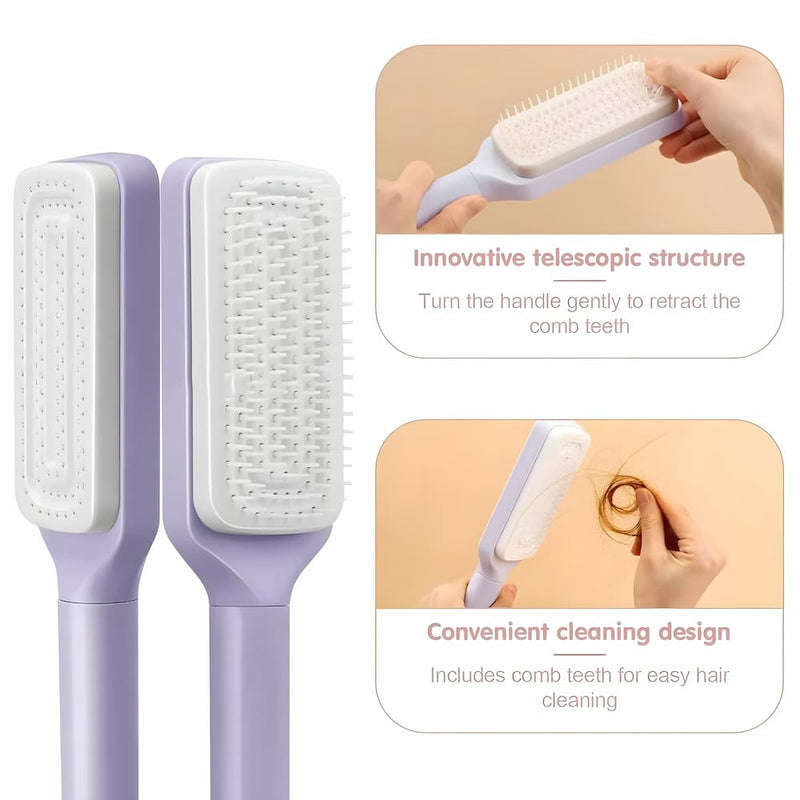 HushBrush – Twist, detangle & stay clean!