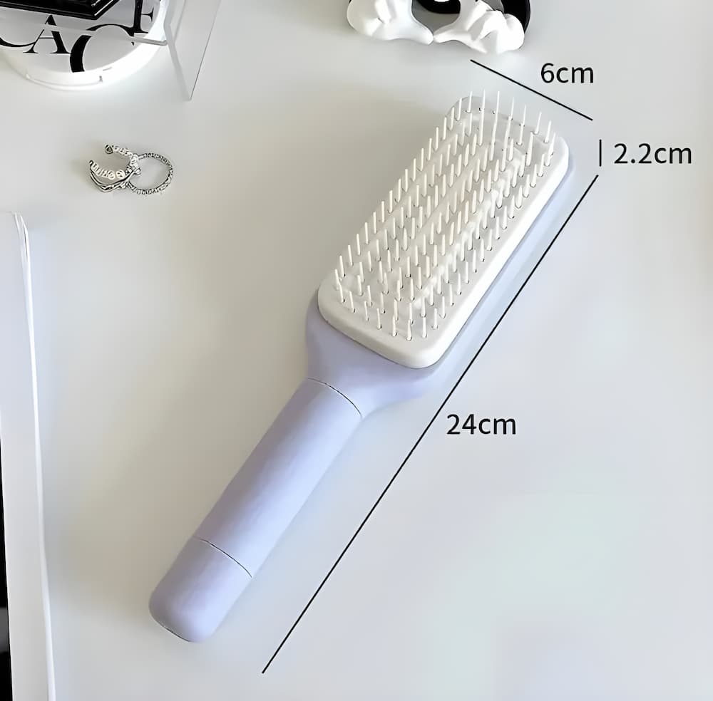 HushBrush – Twist, detangle & stay clean!
