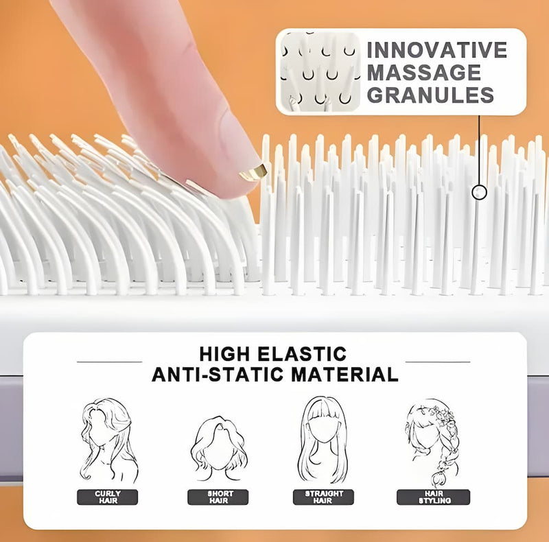 HushBrush – Twist, detangle & stay clean!